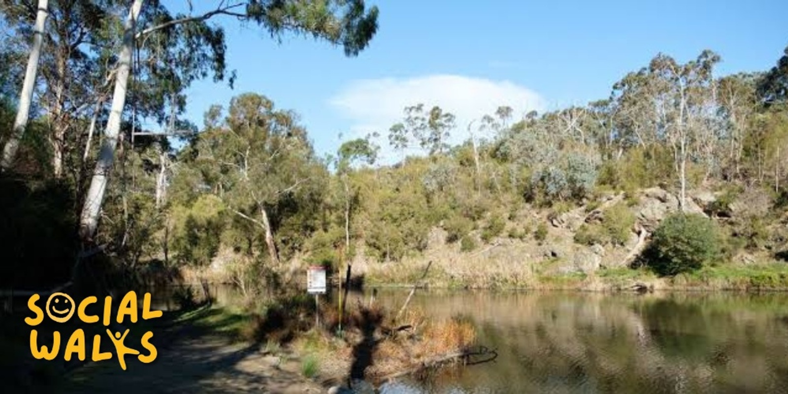 Banner image for Melbourne Social Walks - Jumping Creek Reserve - Easy/Moderate 8km