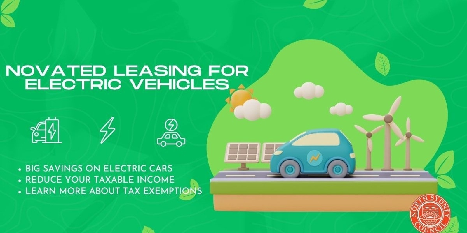 Banner image for Novated Leasing for Electric Vehicles