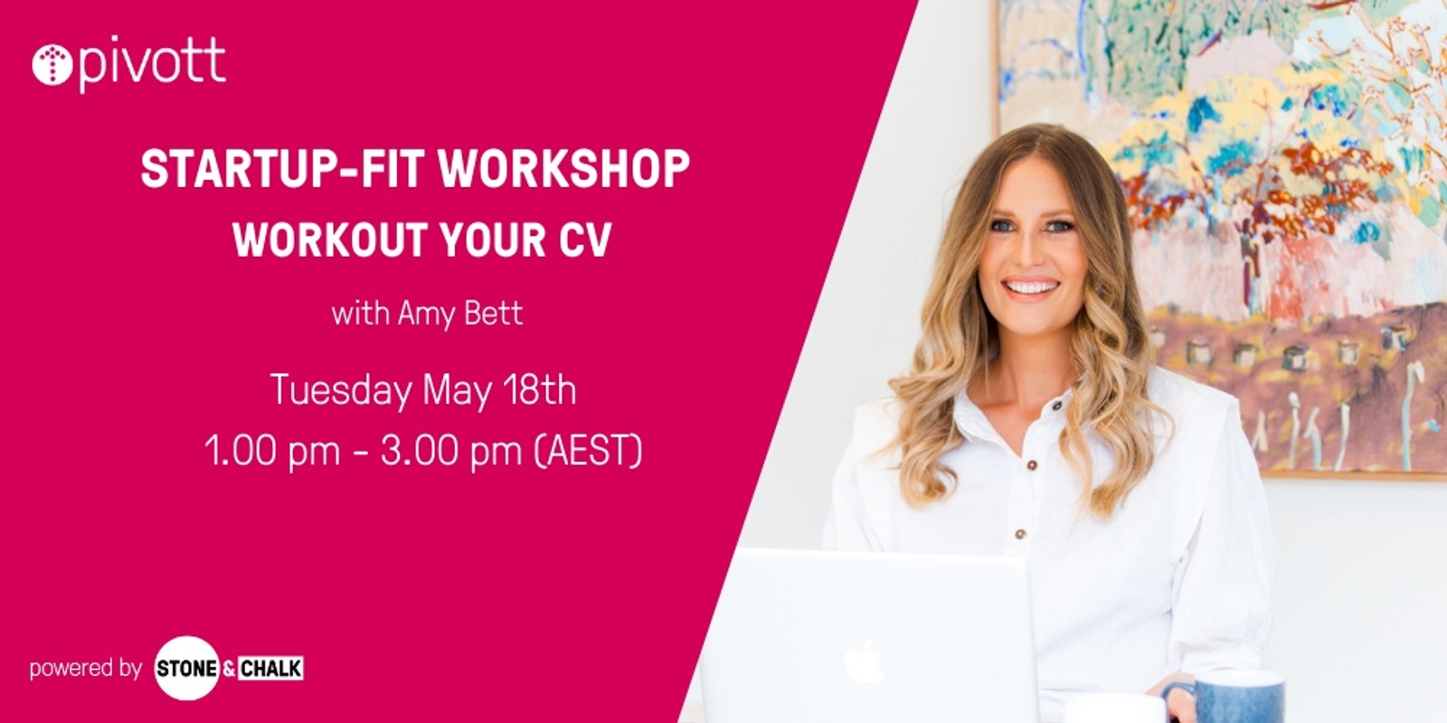 Banner image for Pivott Workshop - Workout your CV to get Startup Fit