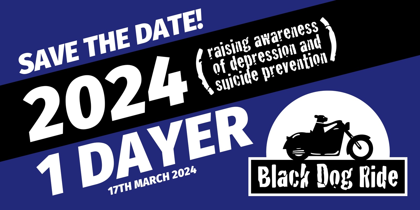 Banner image for Virtual - Black Dog Ride 1 Dayer 2024