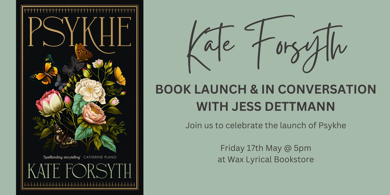 Banner image for Kate Forsyth Book Launch & In Conversation