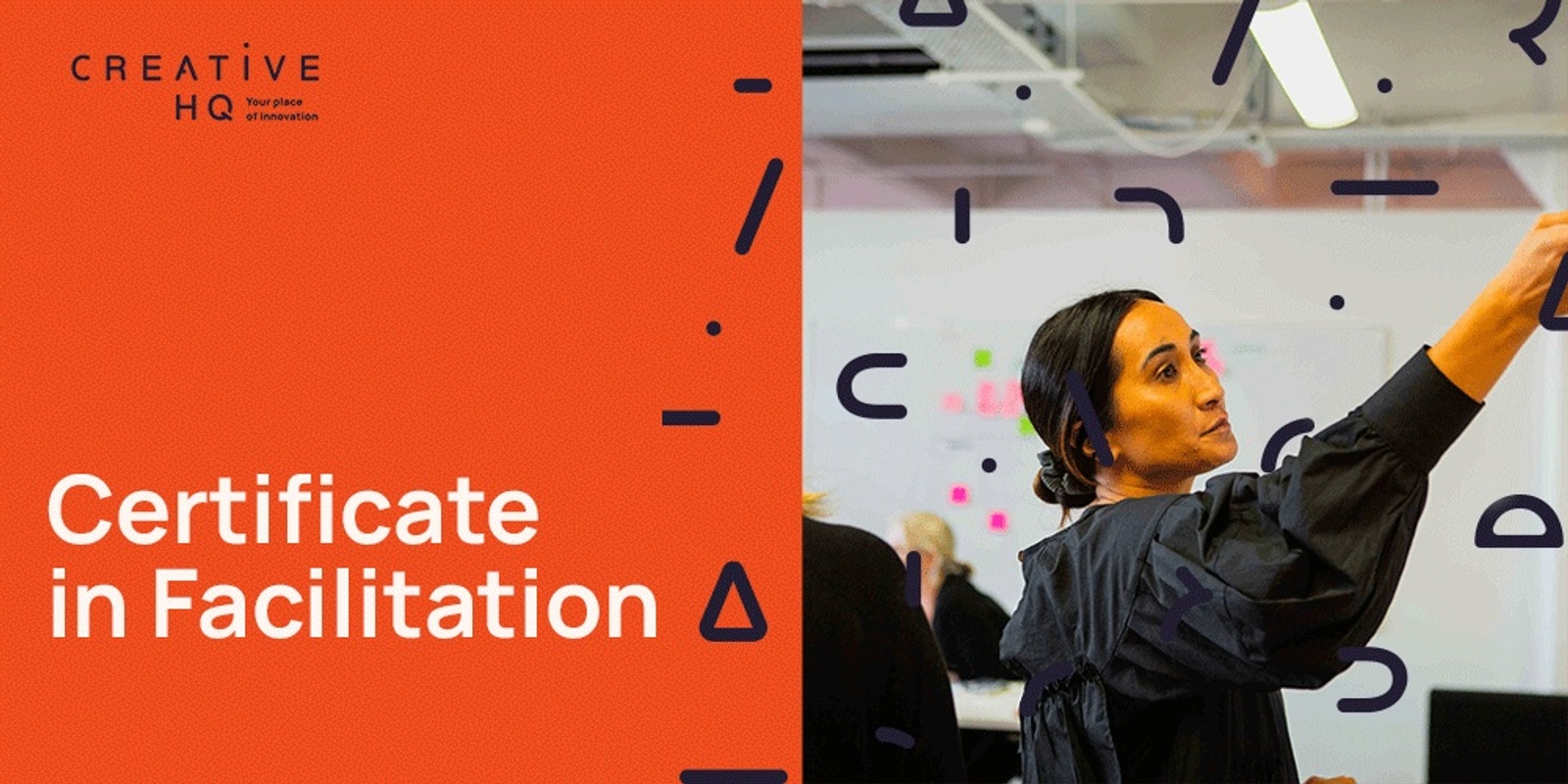Banner image for Creative HQ: Certificate in Facilitation, September 2023