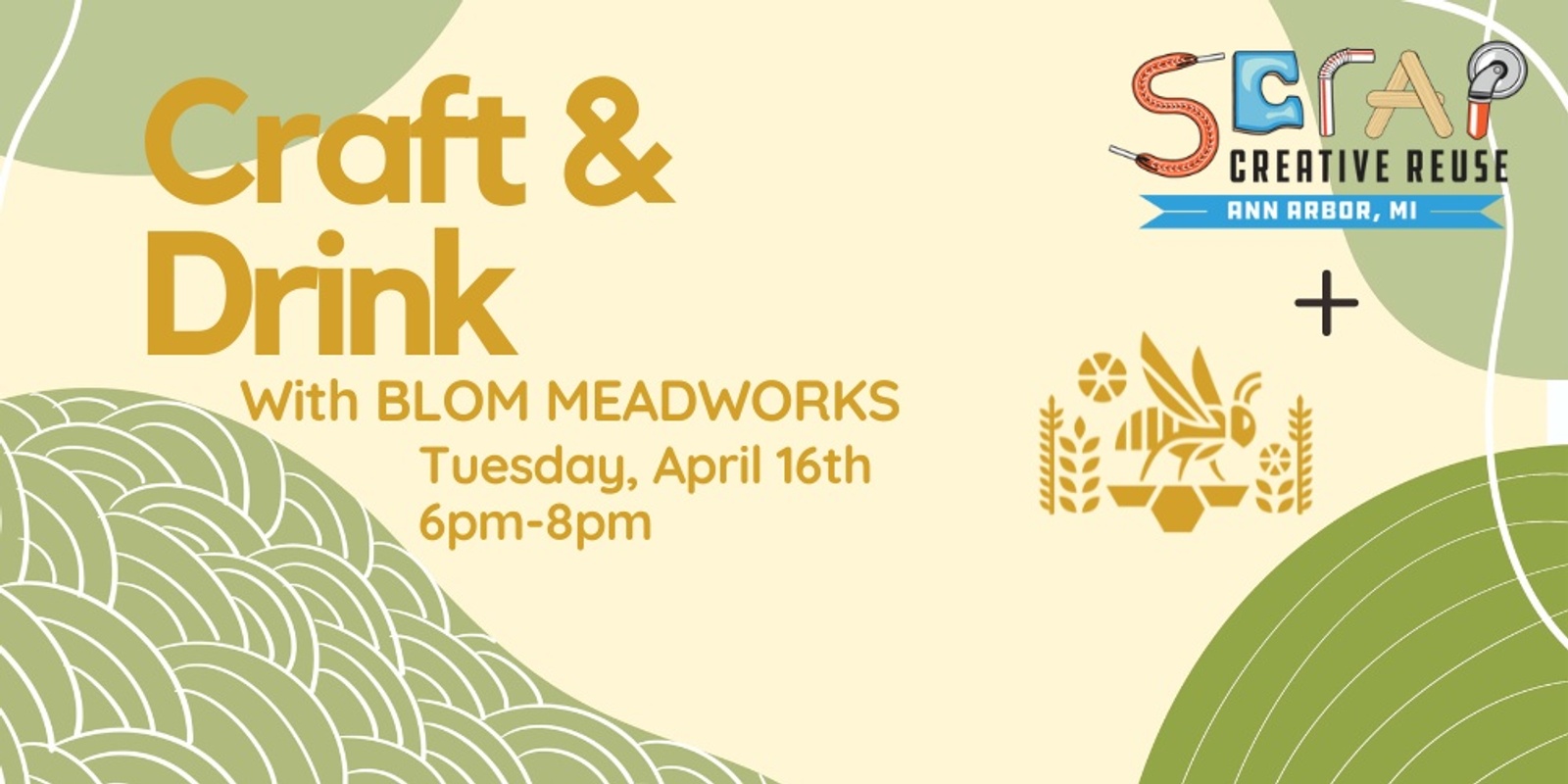 Banner image for April Craft & Drink 