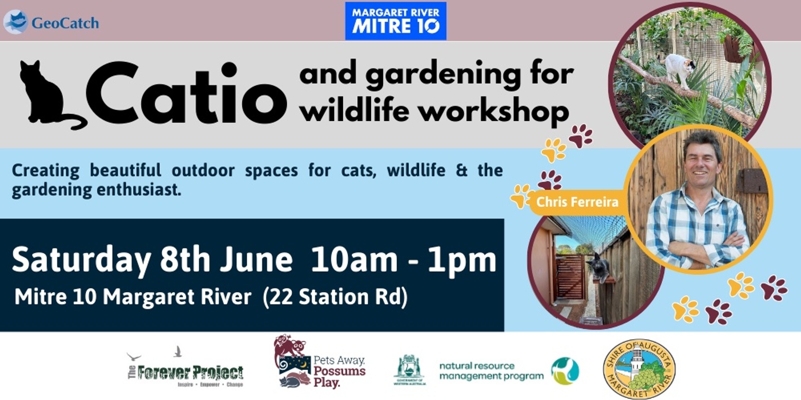Banner image for Catio and gardening for wildlife workshop