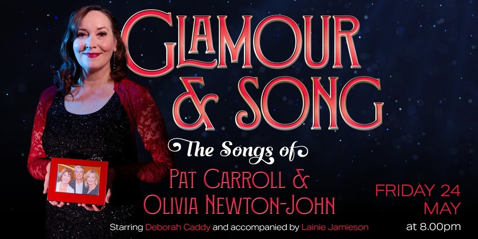 Banner image for Glamour & Song: The Songs of Pat Carroll & Olivia Newton-John