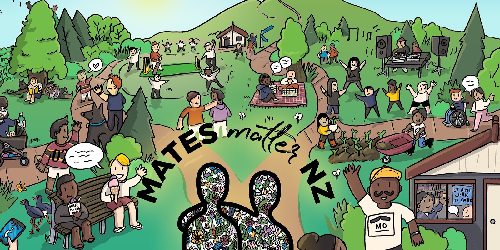 MATES matter NZ Charitable Trust 's banner