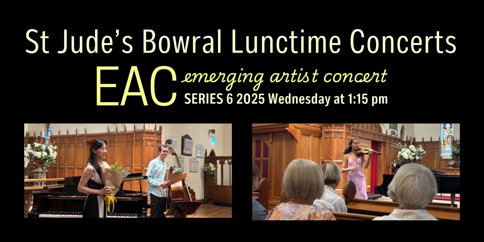 Banner image for St Jude's Bowral: Emerging Artist Concert Series 2025 