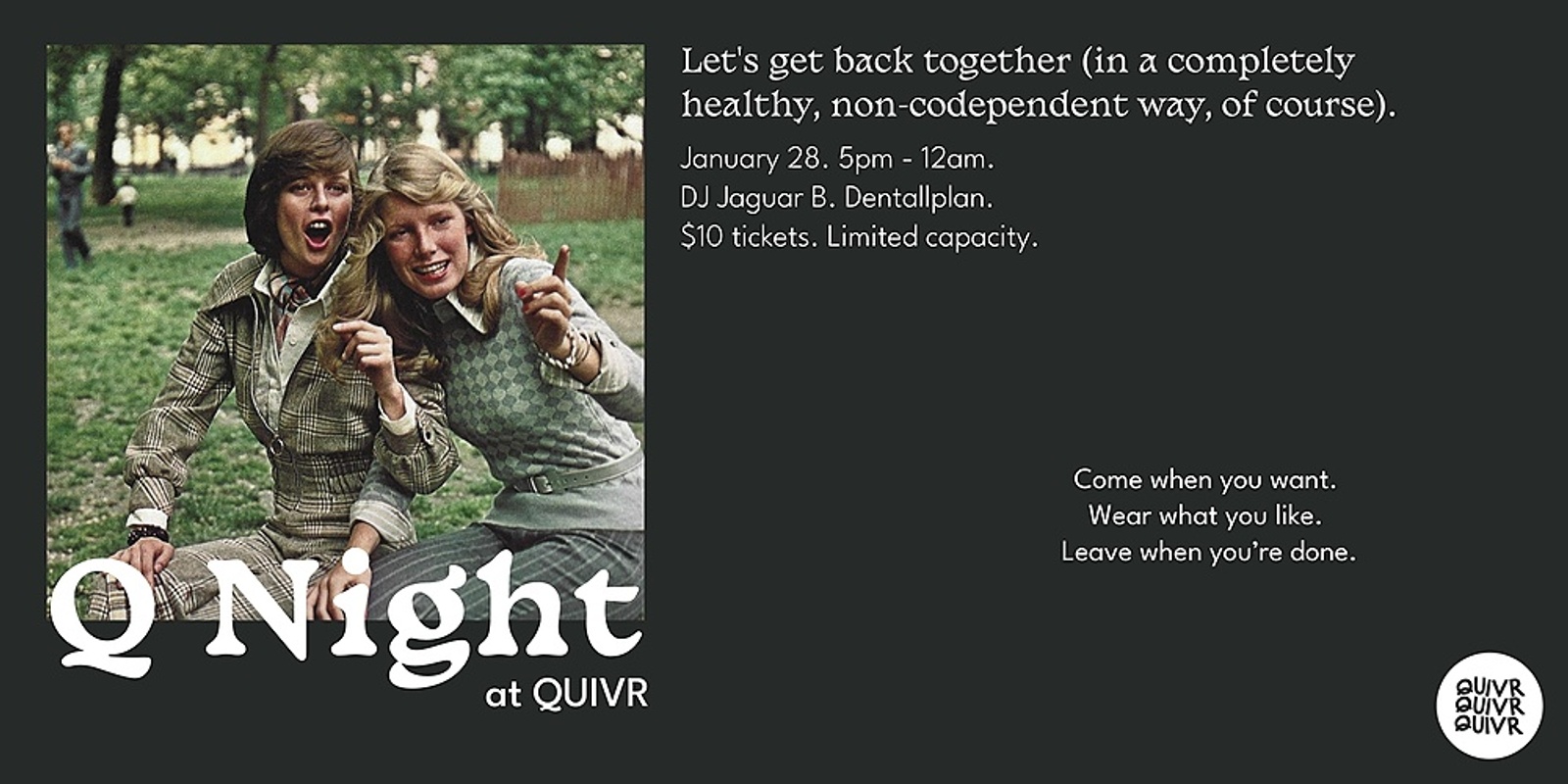 Banner image for Q Night @ QUIVR