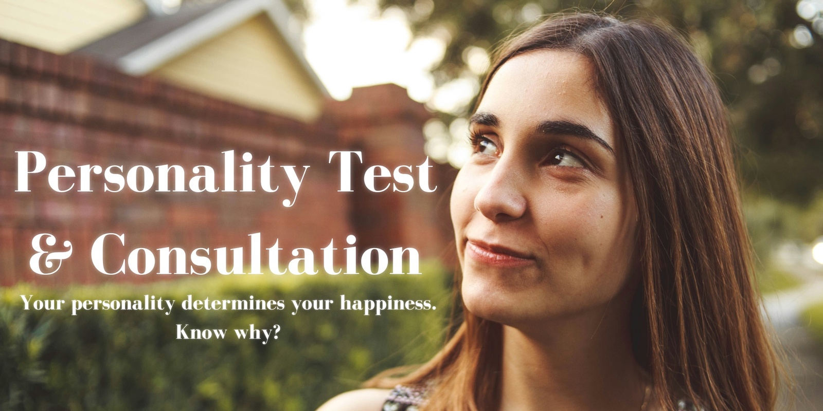 Banner image for Free: Personality Test and Consultation