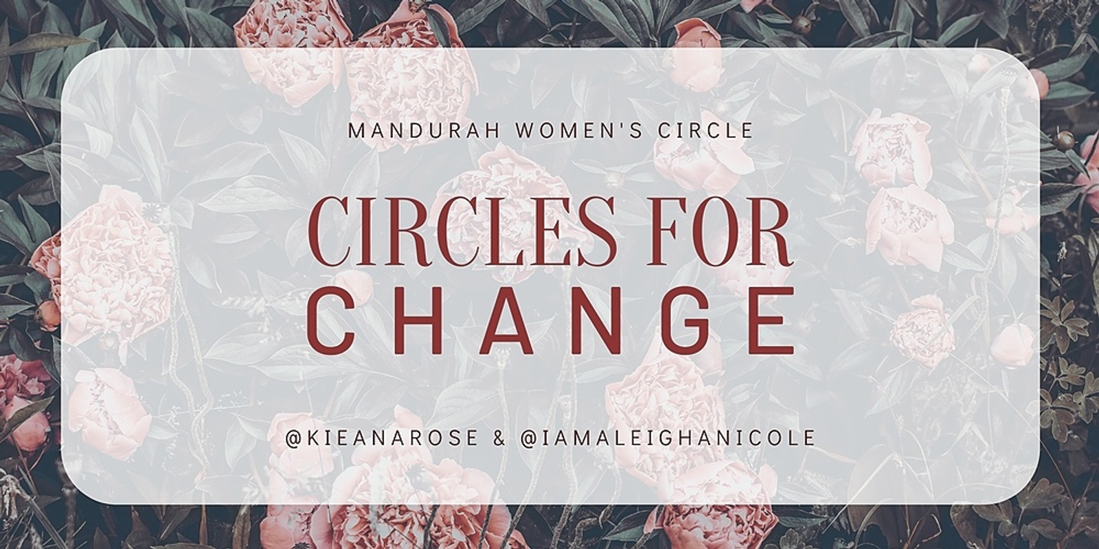 Banner image for Mandurah Woman's Circle | Circles For Change