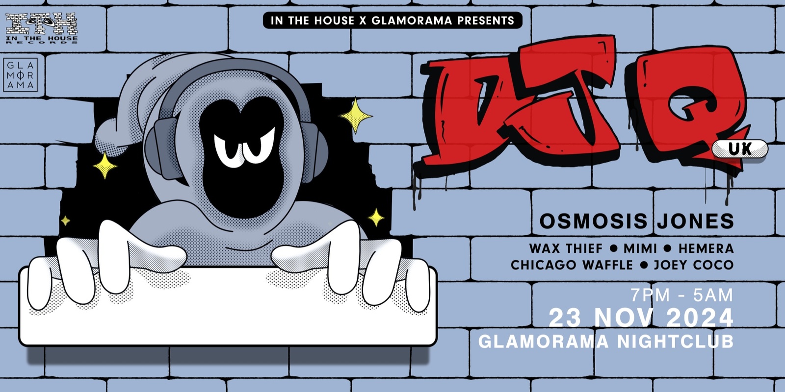 Banner image for ITH x Glamorama present DJ Q (UK)