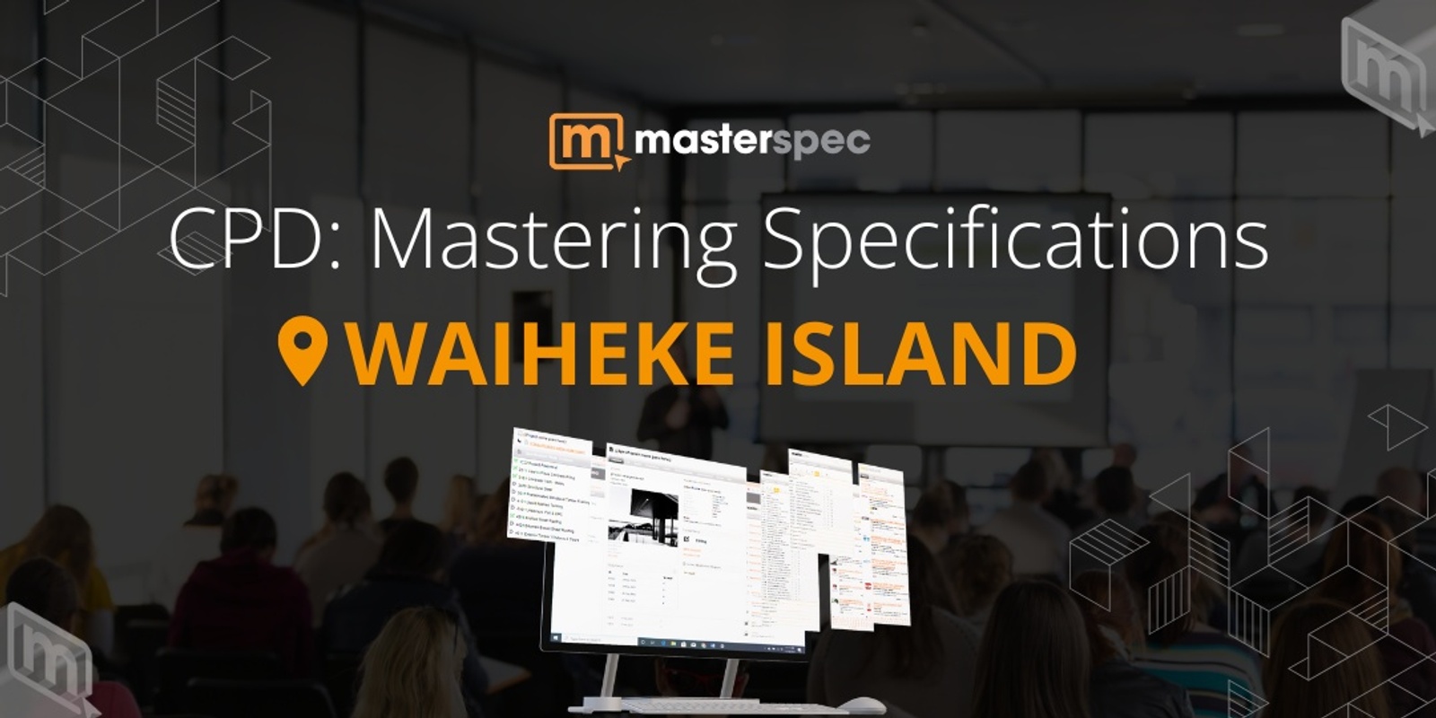 Banner image for CPD: Mastering Masterspec Specifications WAIHEKE ISLAND | ⭐ 20 CPD Points