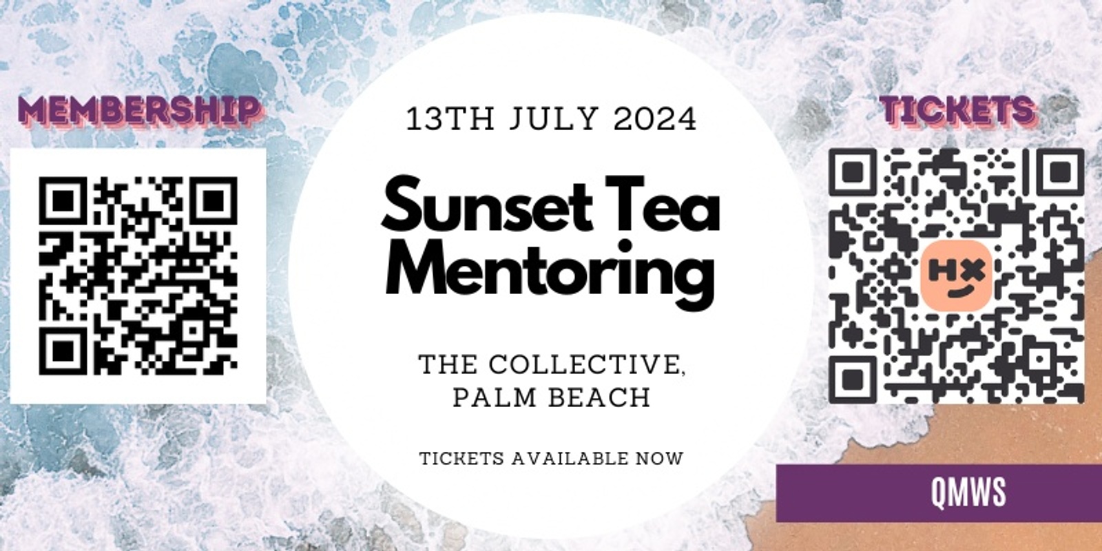 Banner image for Sunset Tea Mentoring