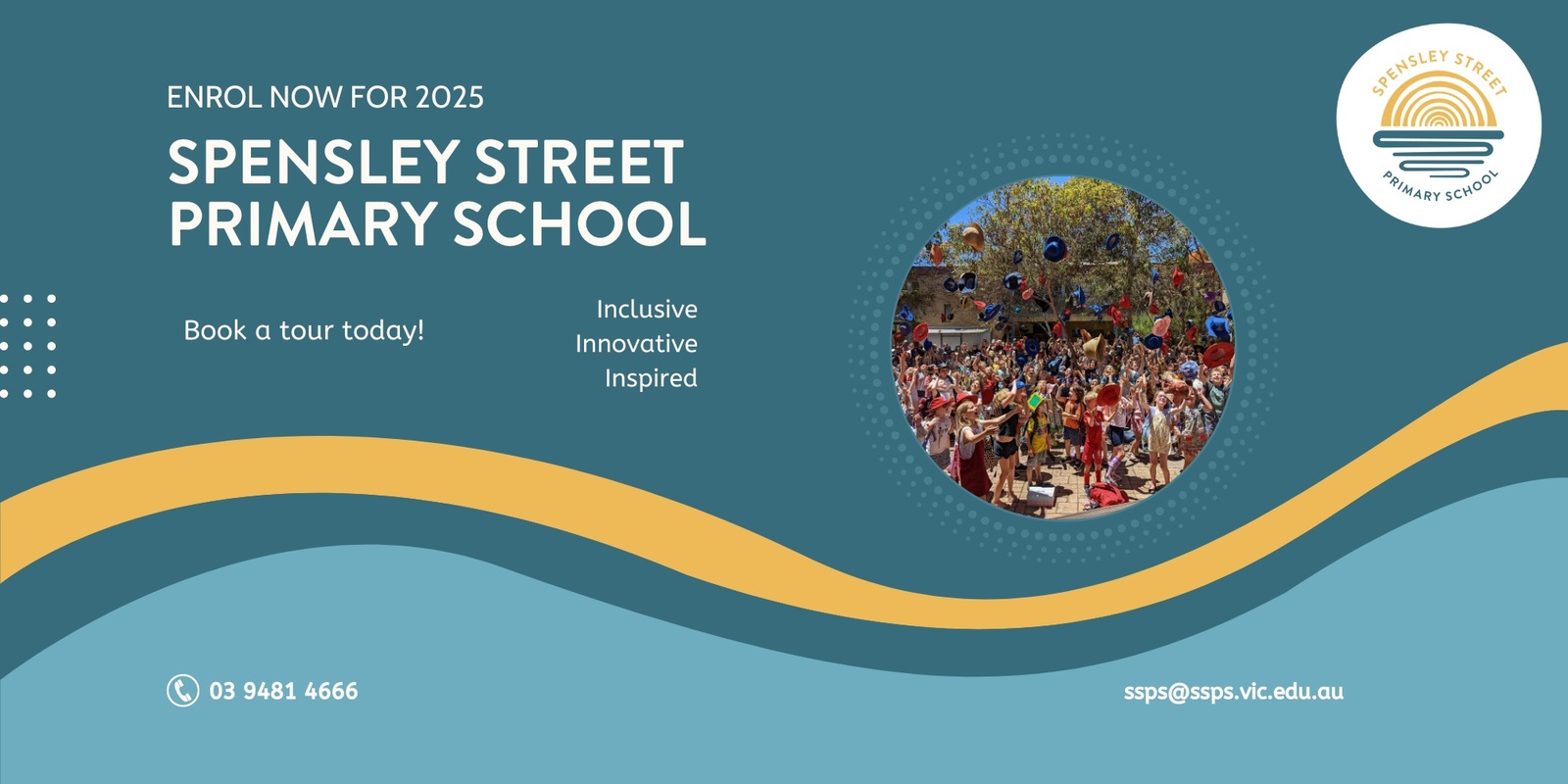Banner image for Spensley Street Primary School Tours for Prep 2025