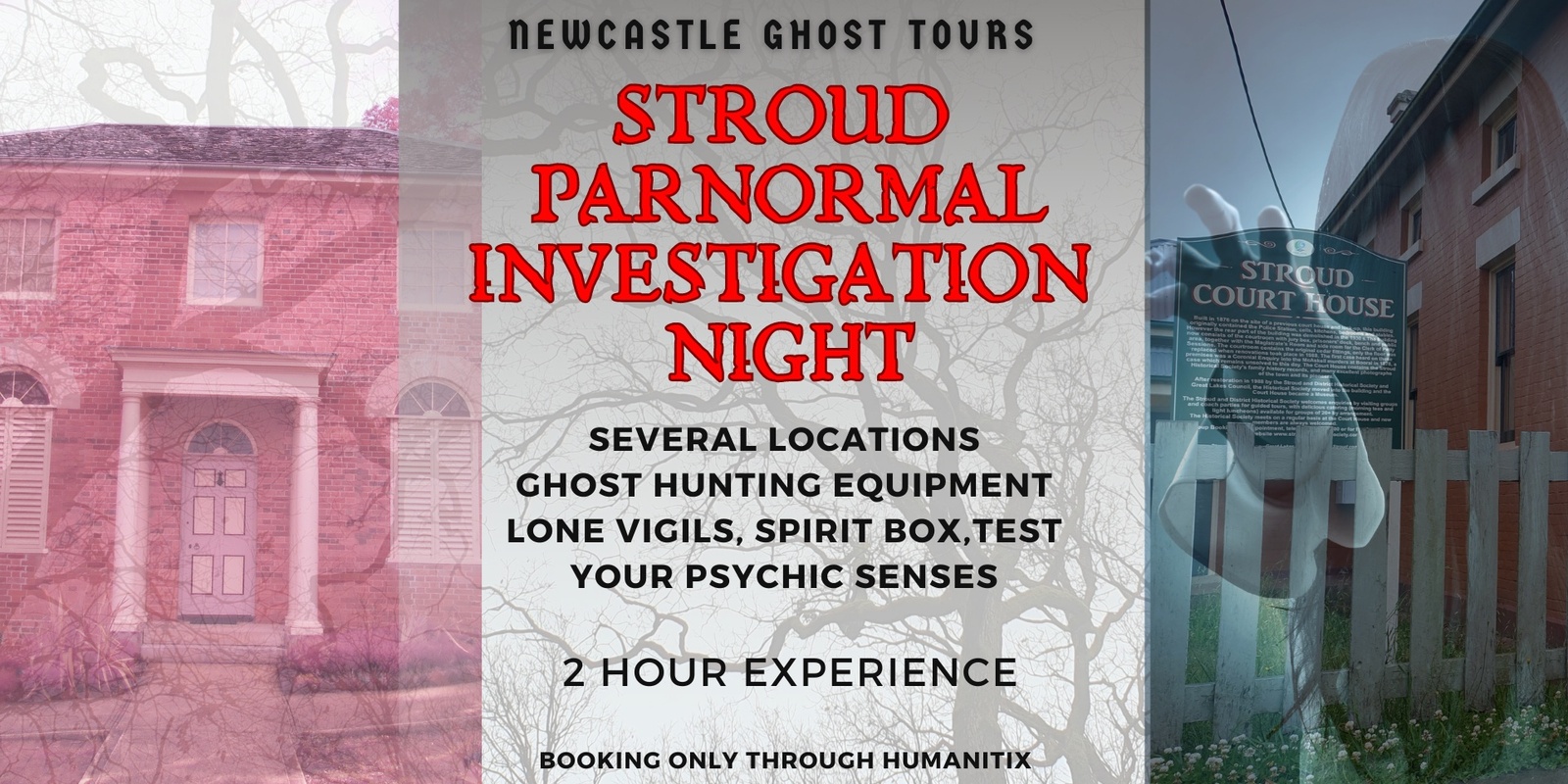 Banner image for Stroud Paranormal Experience Saturday August 31st 2024