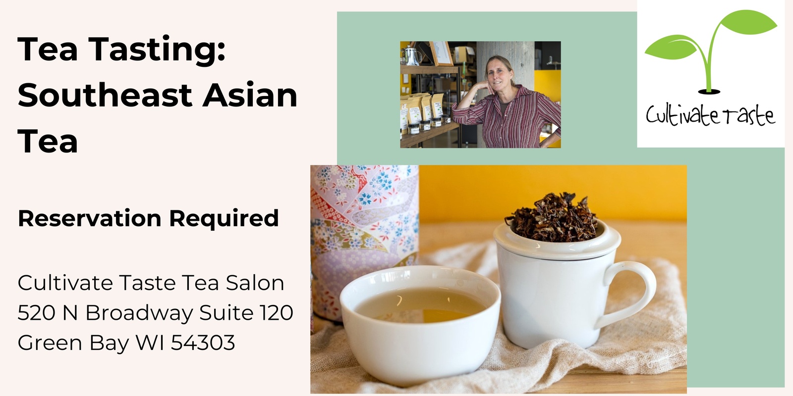 Banner image for Tea Tasting: Southeast Asian Teas