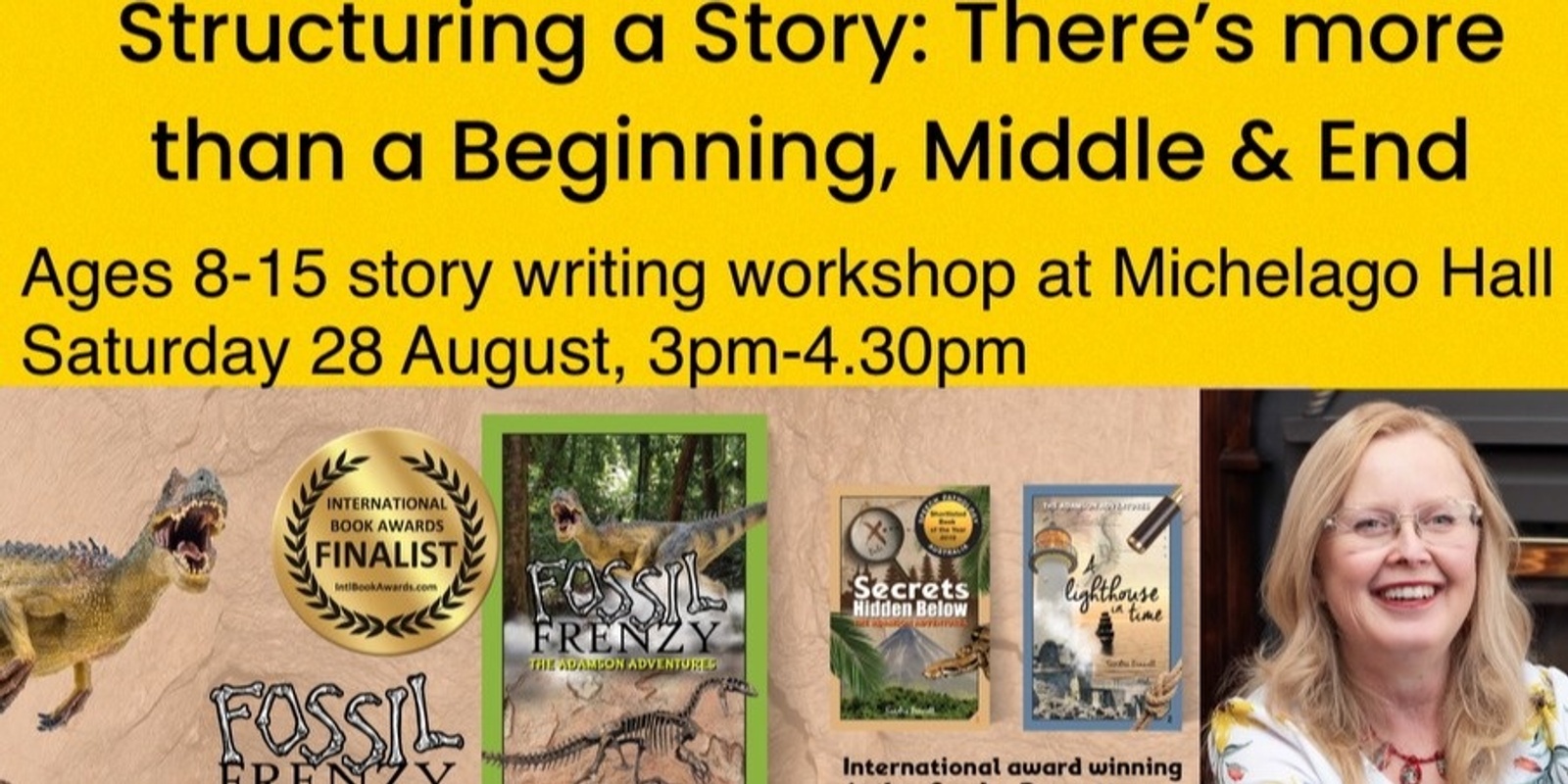 Banner image for CANCELLED DUE TO COVID: Structuring a Story - There's more than a Beginning, Middle and End