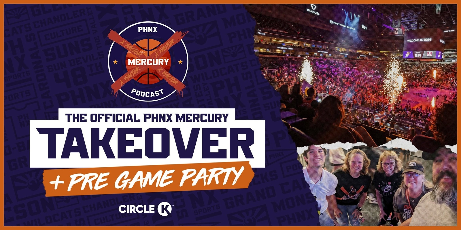 Banner image for PHNX Mercury Takeover at Footprint Center