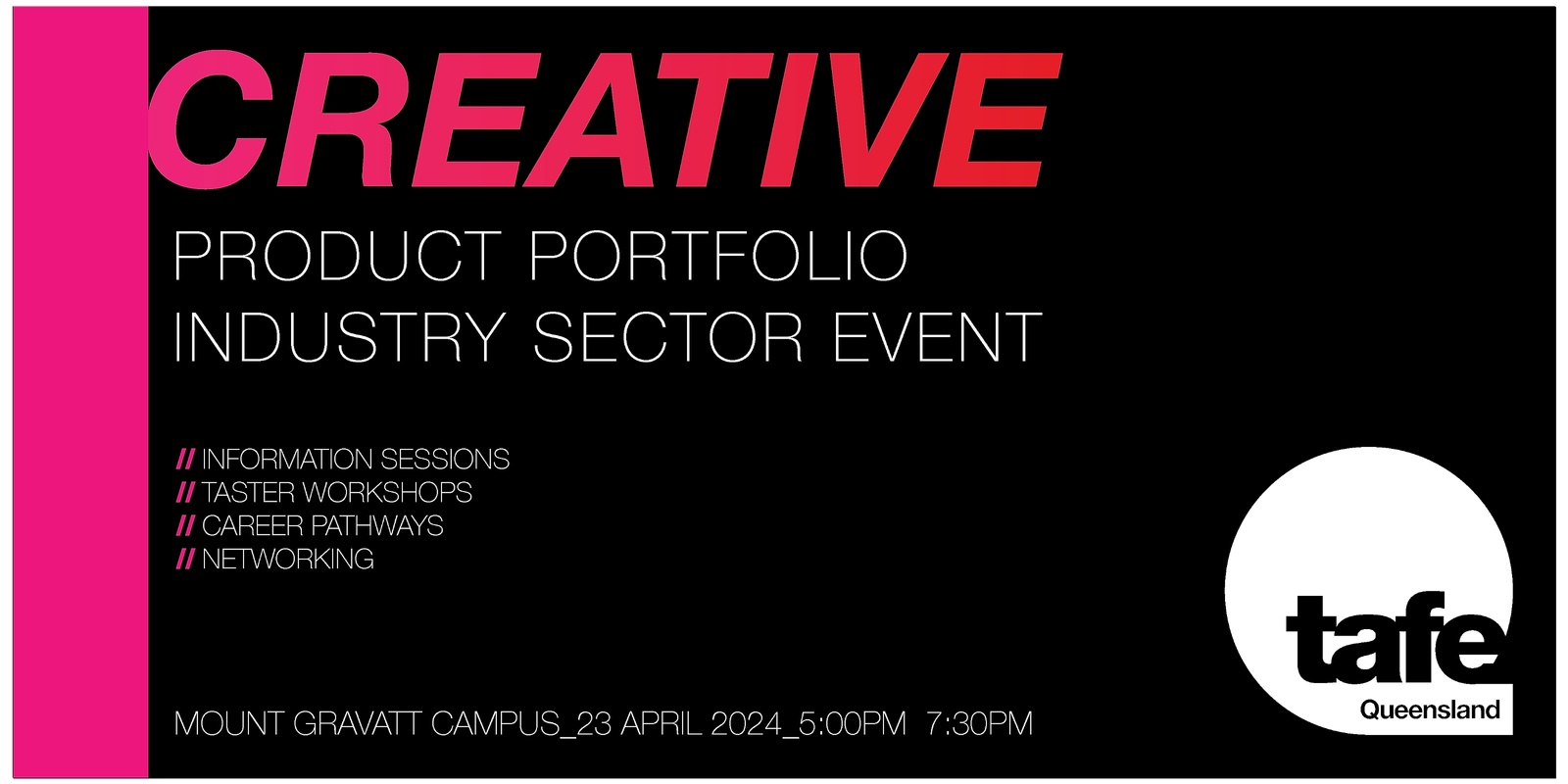 Banner image for Creative Product Portfolio - Industry Event