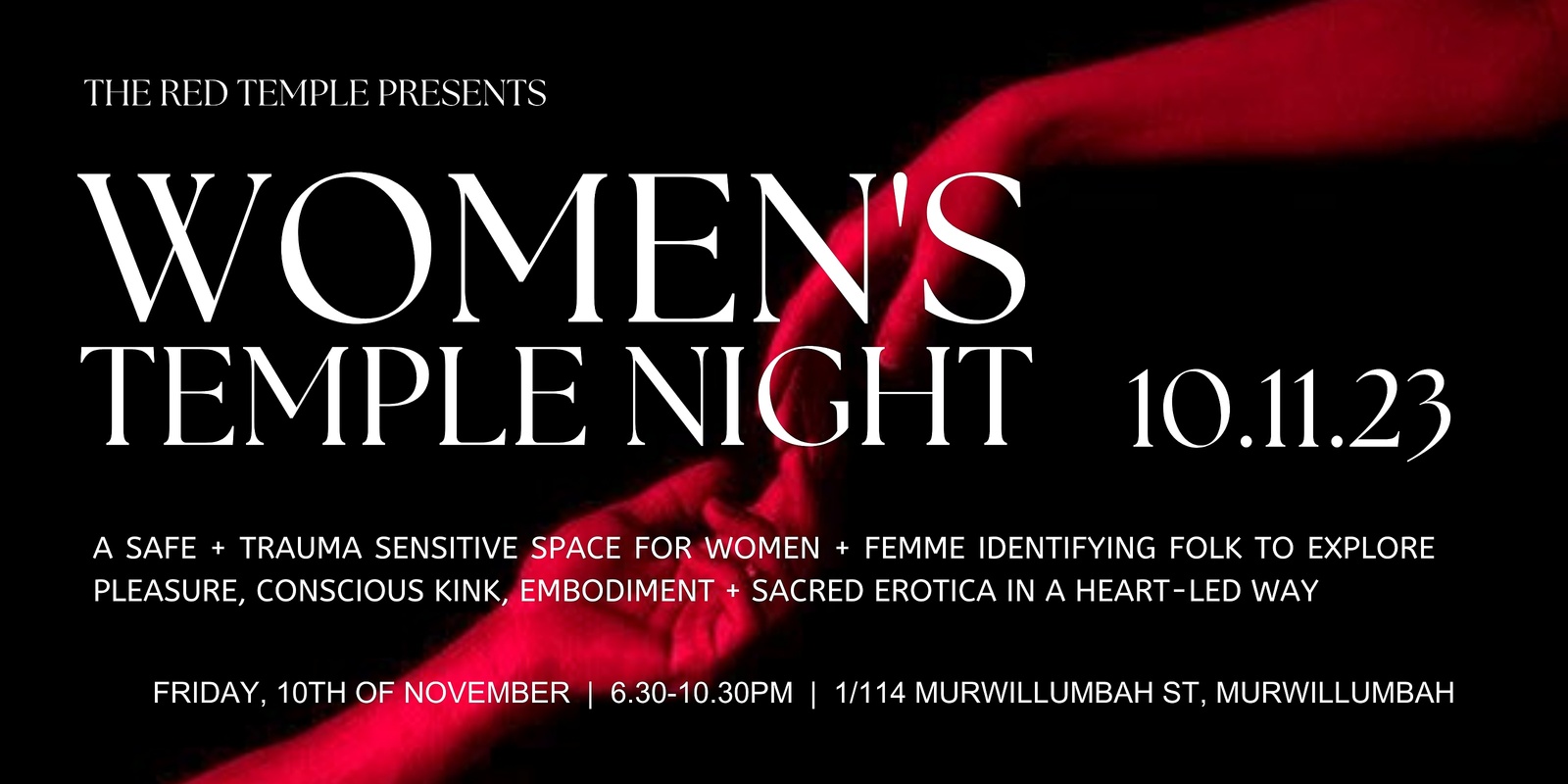 Banner image for November Women's Temple Night