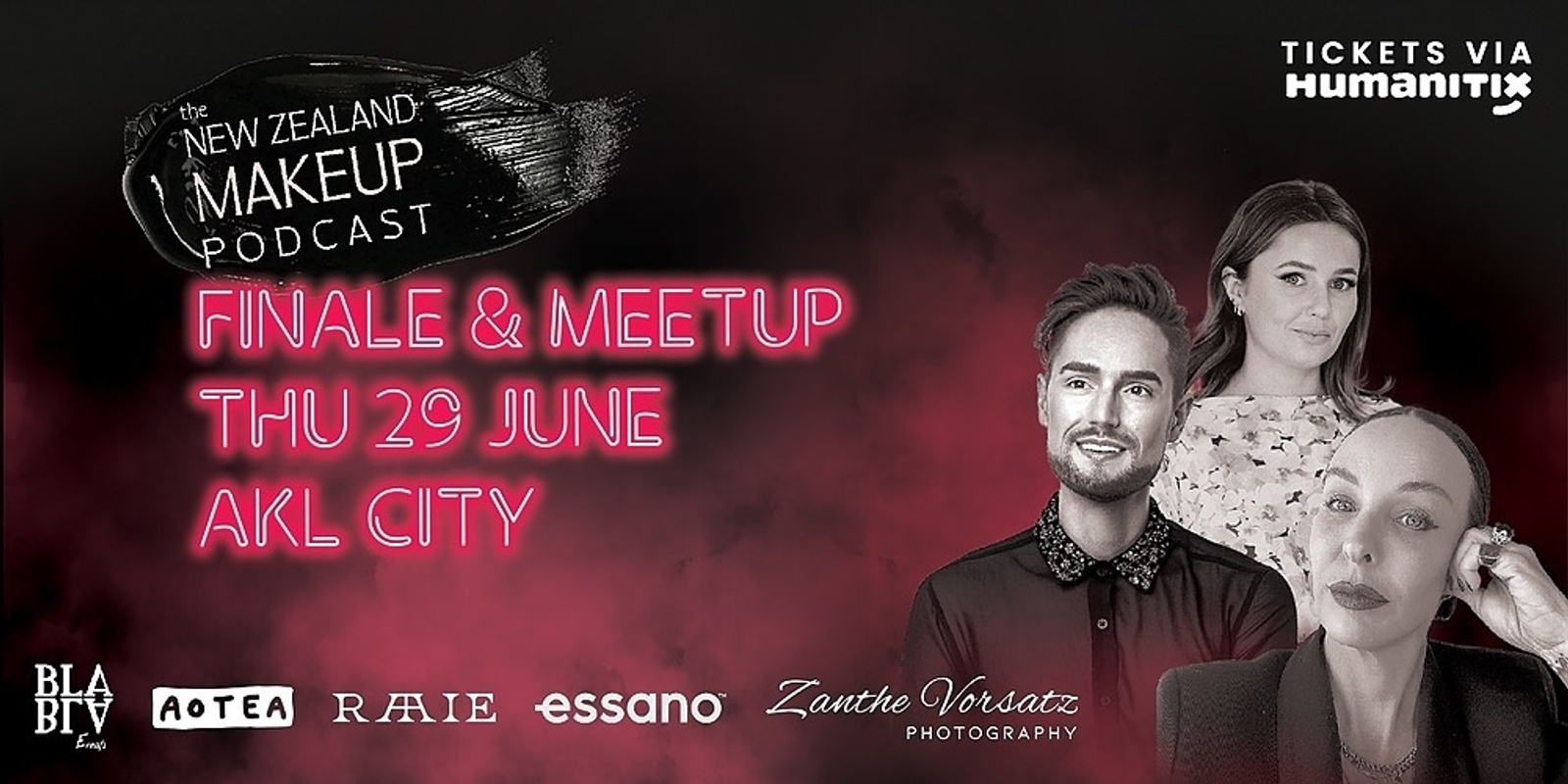 Banner image for The New Zealand Makeup Podcast: FINALE & MEETUP