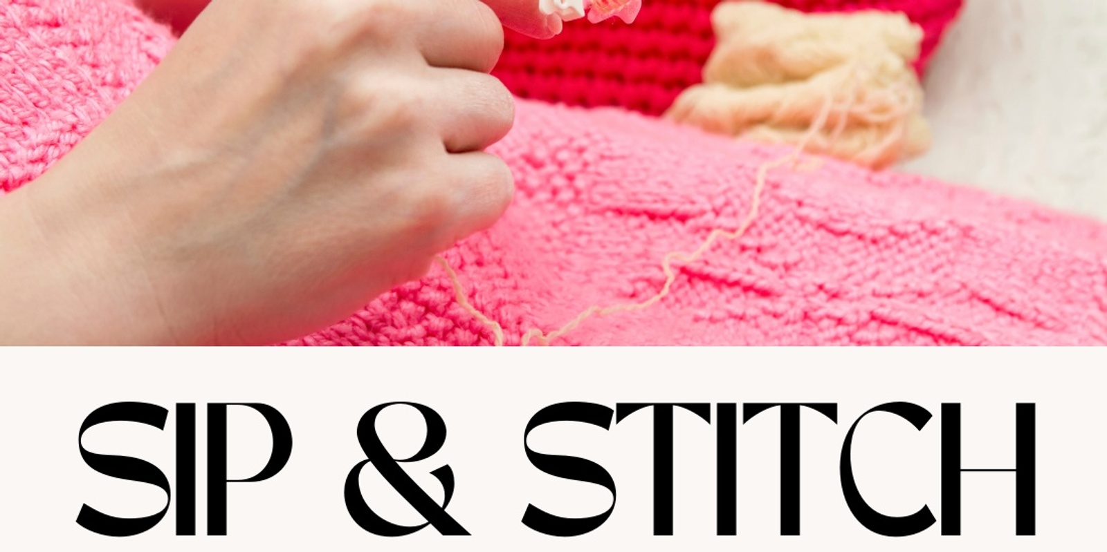 Banner image for SIP & STITCH