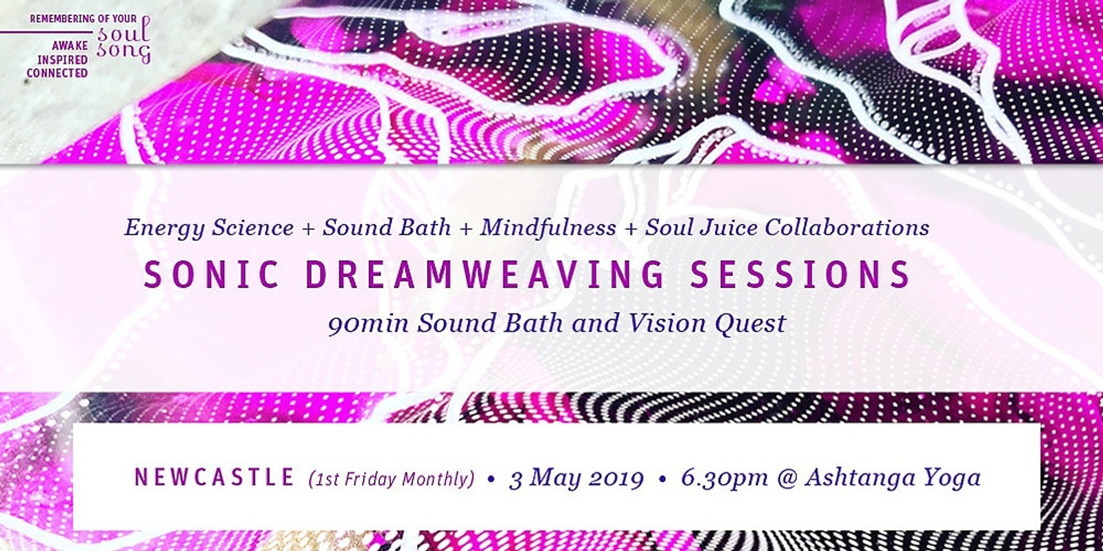 Banner image for Newcastle – Sonic Dreamweaving Sessions