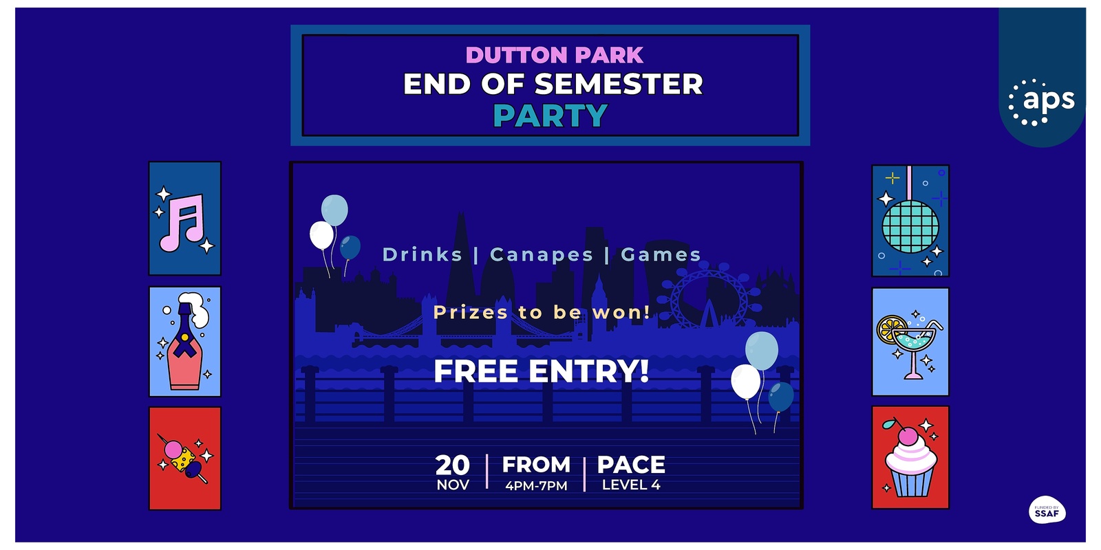 Banner image for Dutton Park End of Semester Party