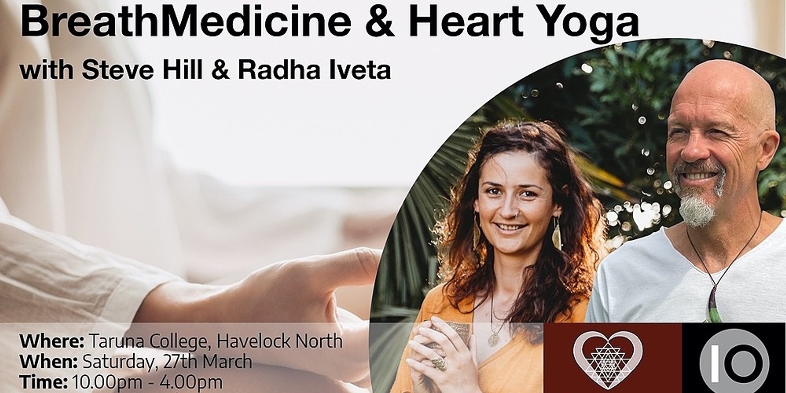 Banner image for BreathMedicine Journey & Heart Yoga | Hastings