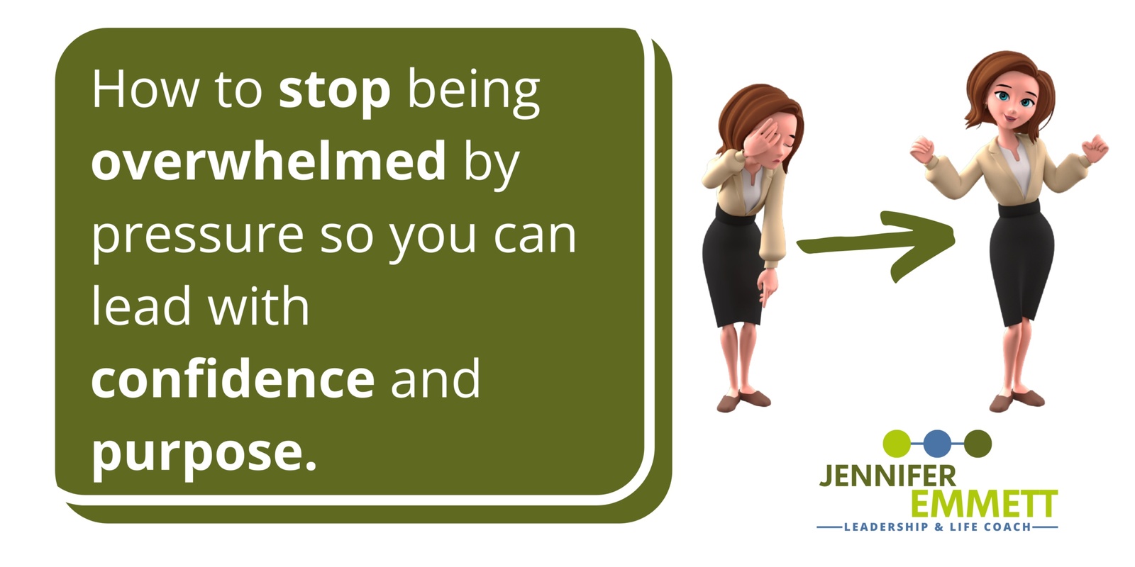 Banner image for How to stop being overwhelmed by pressure so you can lead with confidence and purpose. 