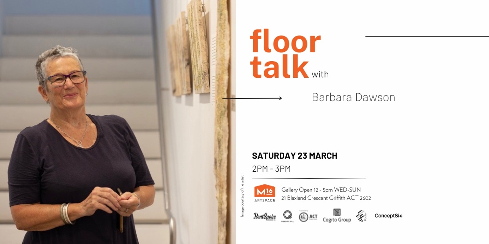 Banner image for Floor talk | Barbara Dawson