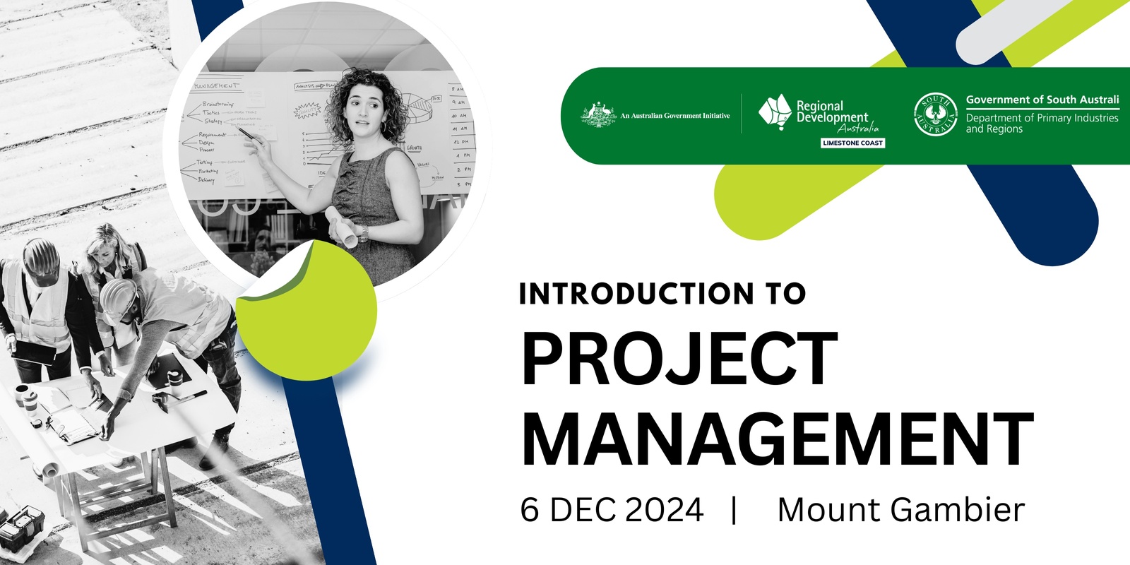 Banner image for Introduction to Project Management - Mount Gambier