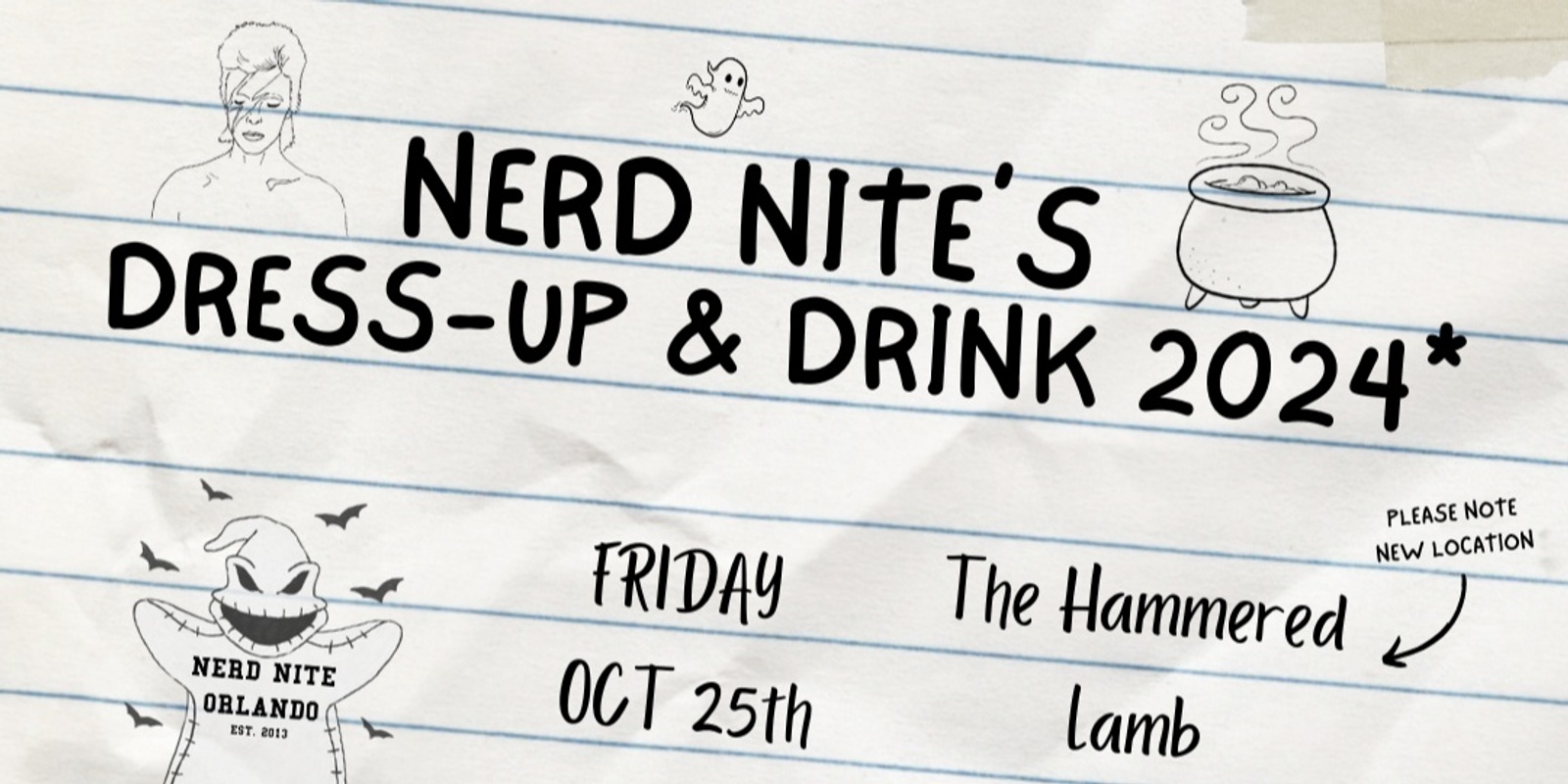 Banner image for Nerd Nite’s Dress-Up & Drink 2024