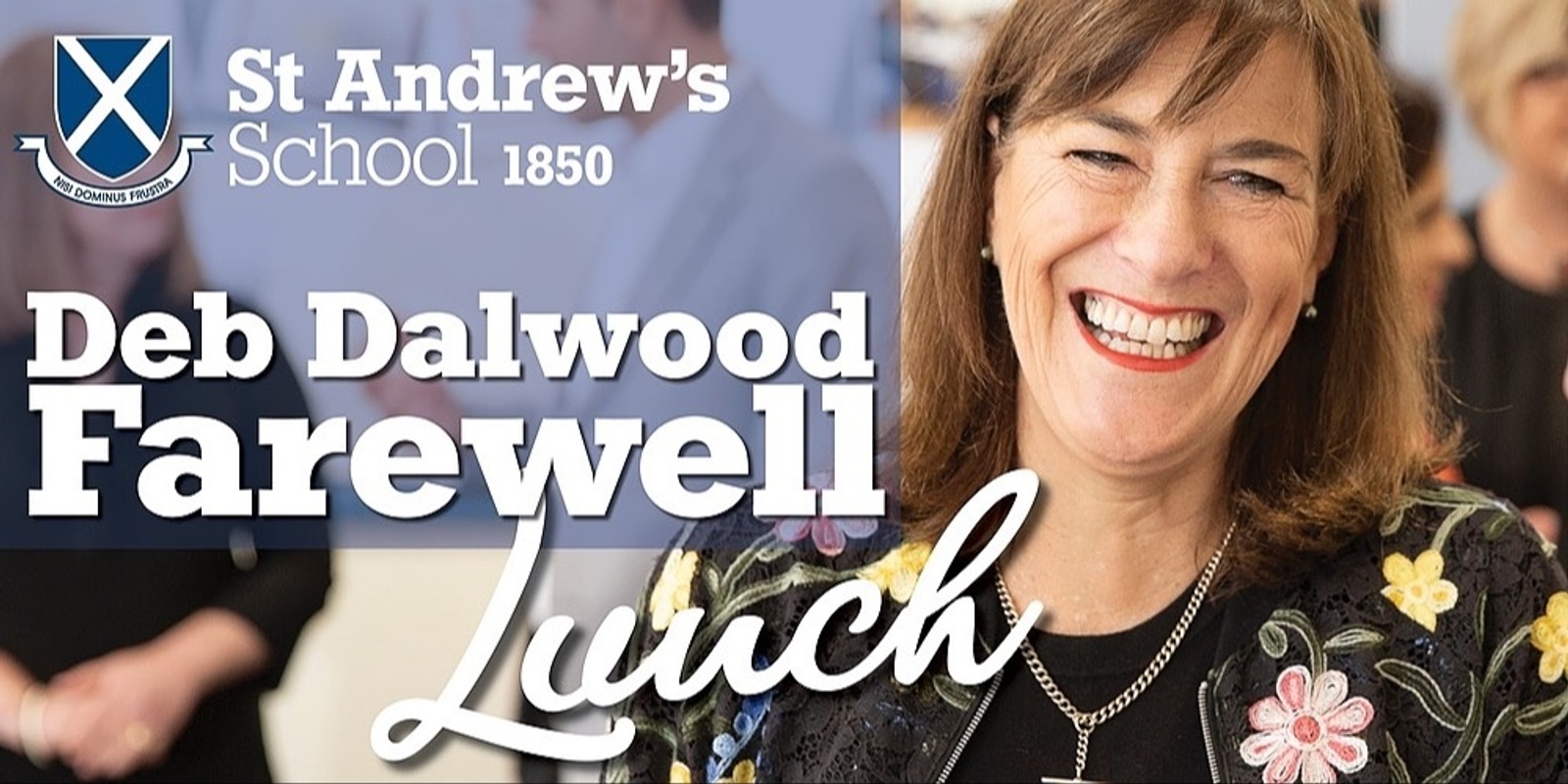 Banner image for Deb Dalwood's Farewell Lunch
