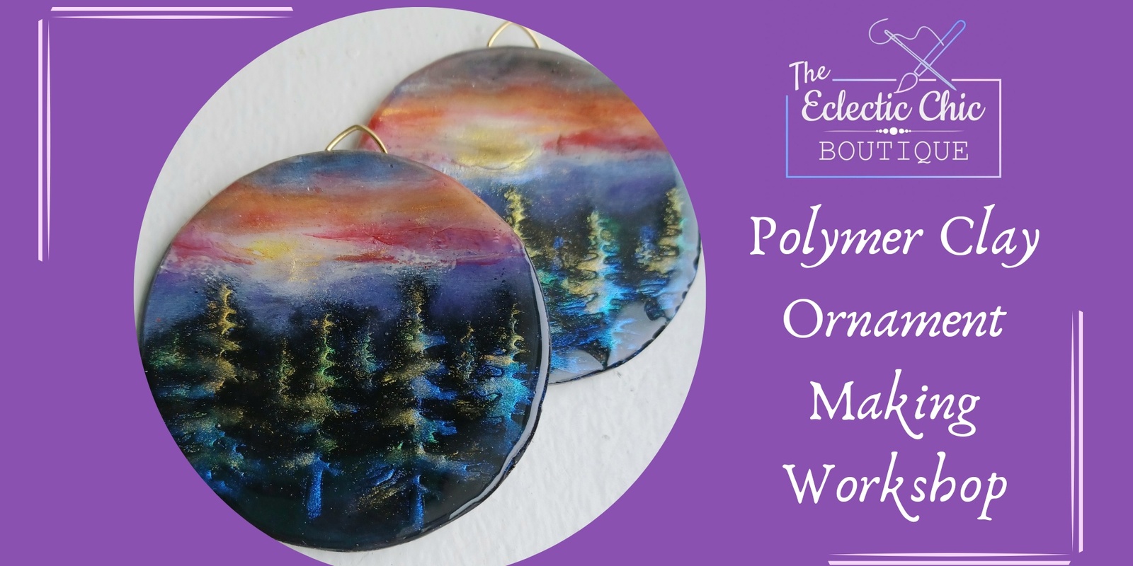 Banner image for Polymer Clay Ornament Workshop