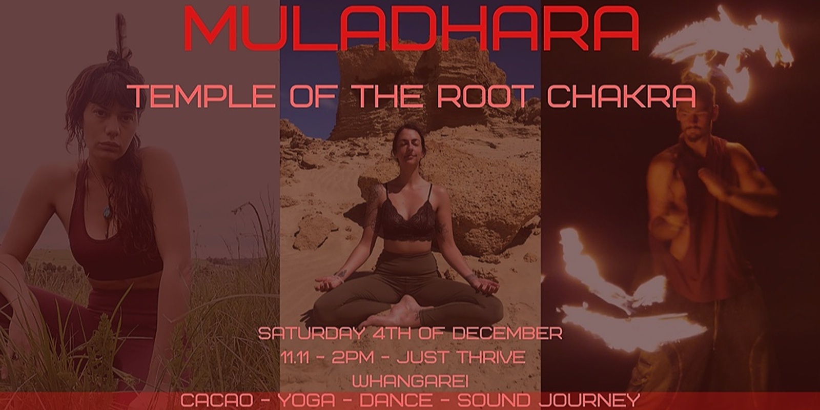 Banner image for Muladhara - Temple of the Root Chakra