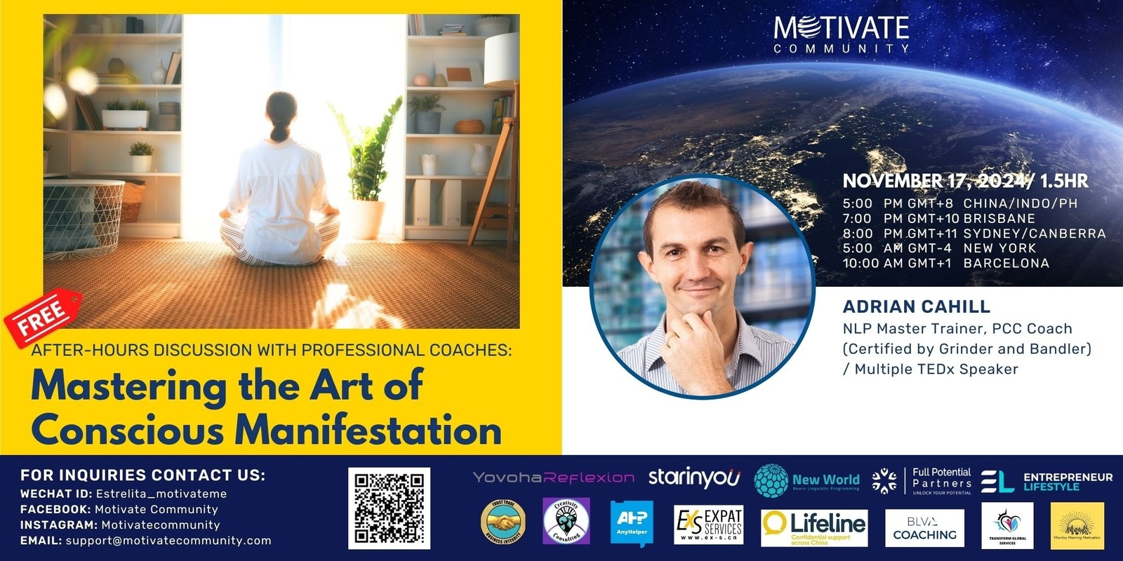 Banner image for Mastering the Art of Conscious Manifestation