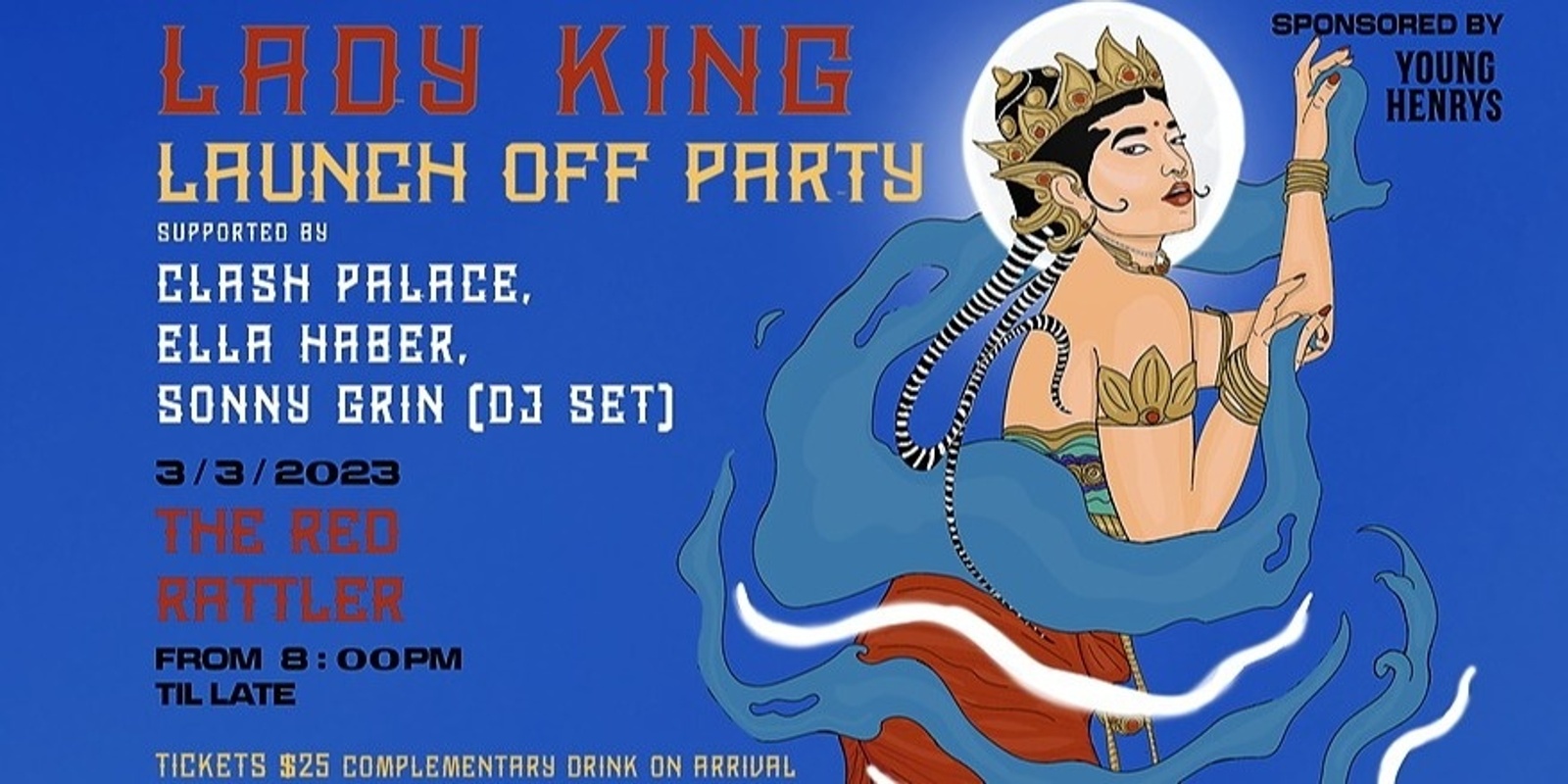 Banner image for LADY KING Launch Off Party