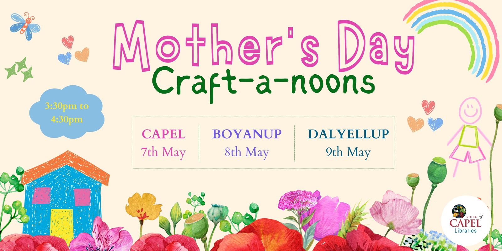 Banner image for Mother's Day Craft-a-noons