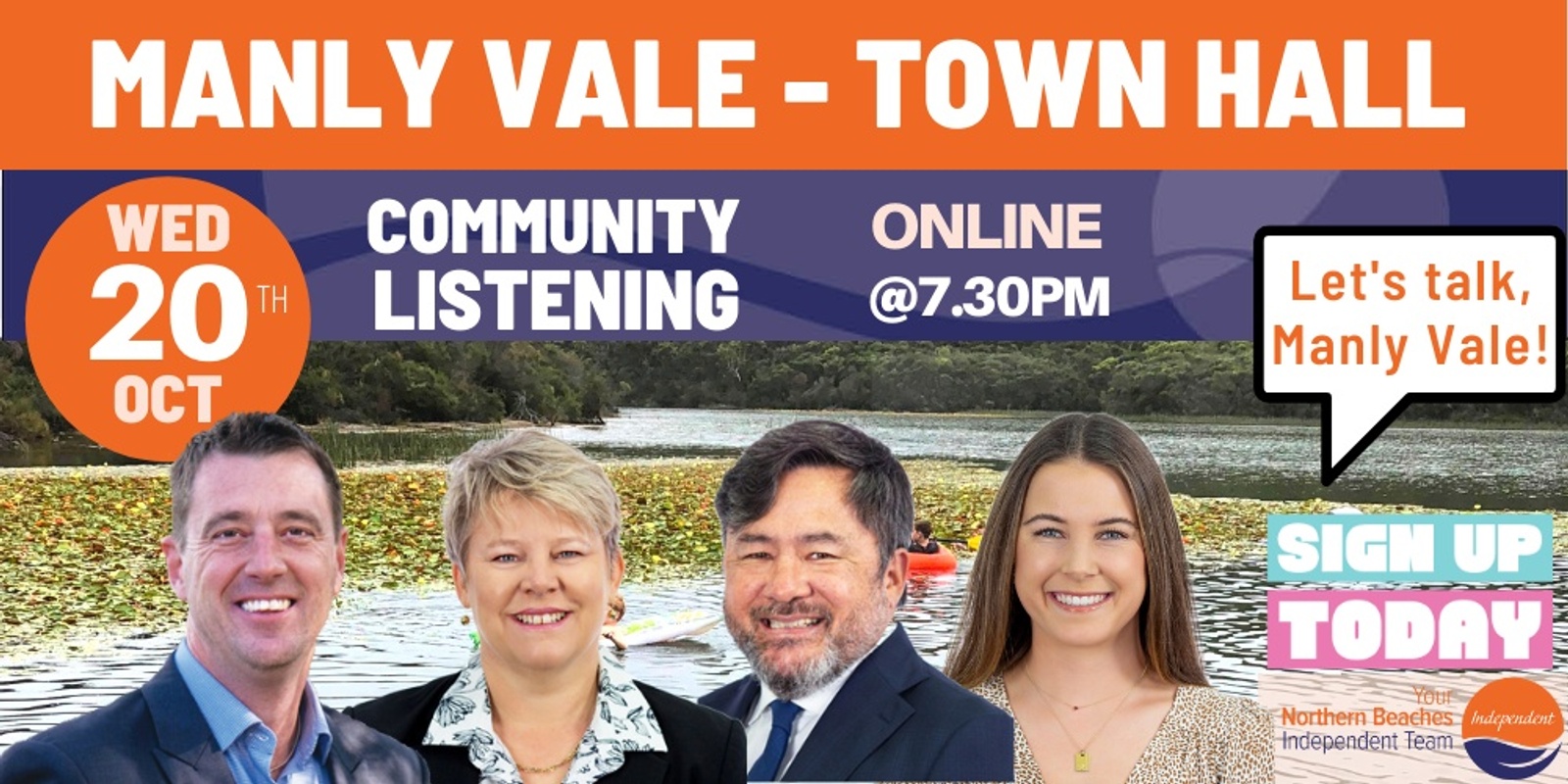 Banner image for Manly Vale - Community Listening Event