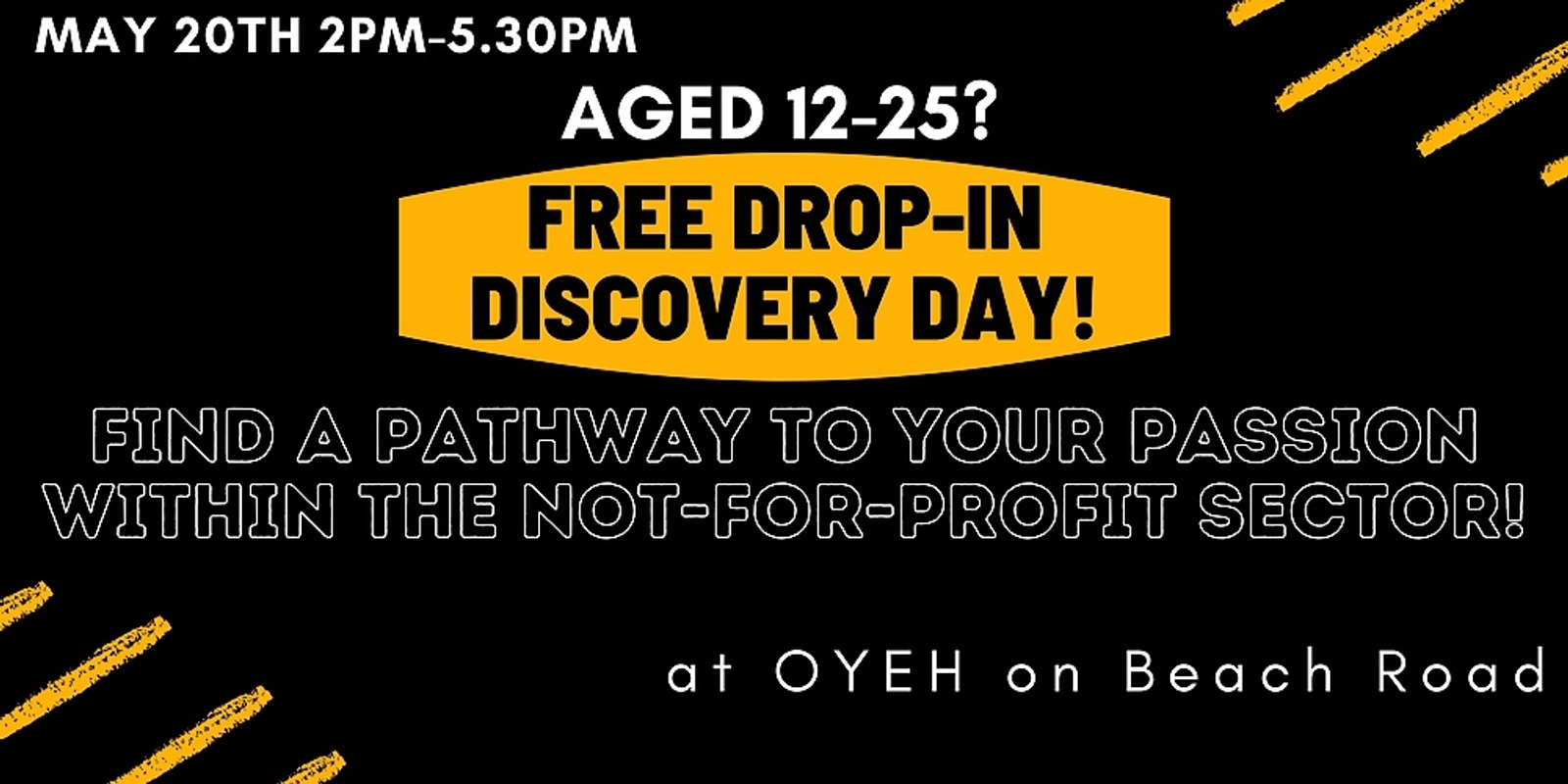 Banner image for Volunteering Opportunities for 12-25 year olds - Drop In Discovery Day
