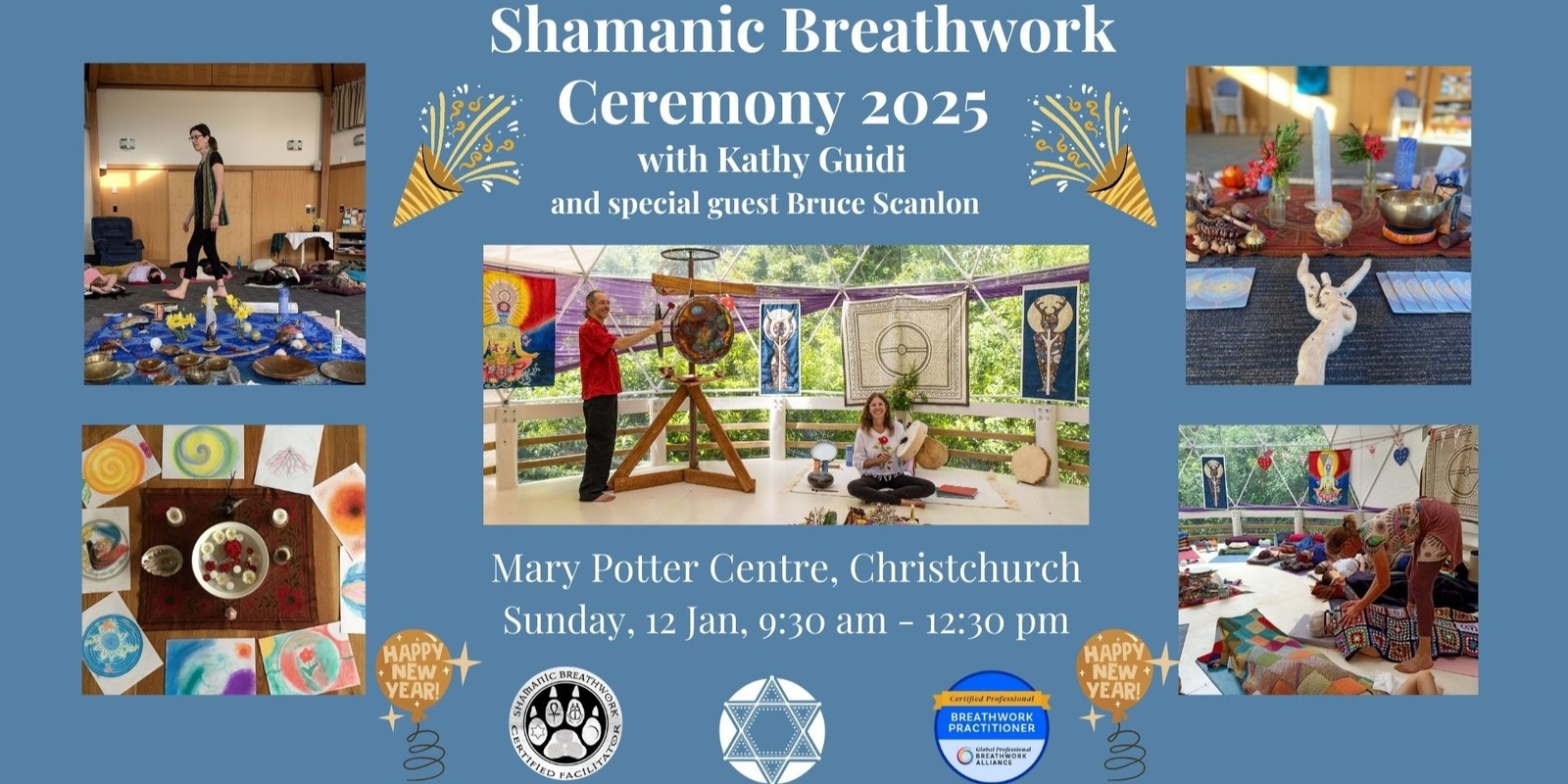 Banner image for Post New Year's Shamanic Breathwork Ceremony