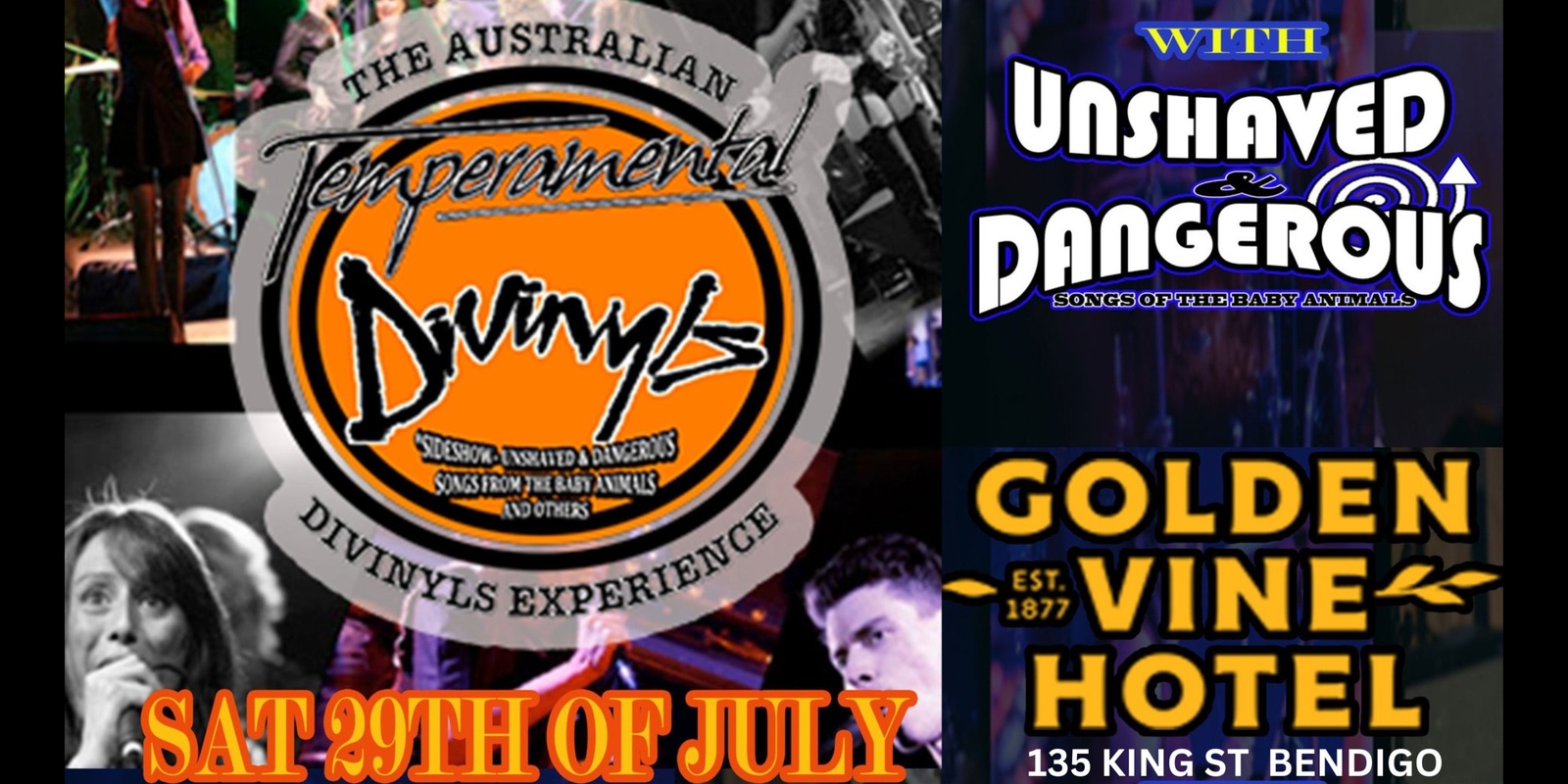 Banner image for Temperamental - The Australian Divinyls Show + Baby Animals Tribute