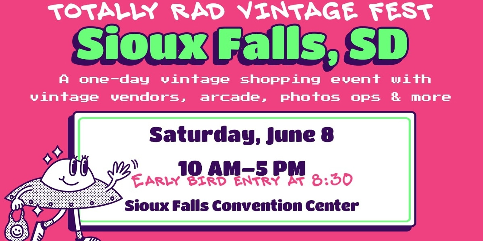 Banner image for Totally Rad Vintage Fest - Sioux Falls