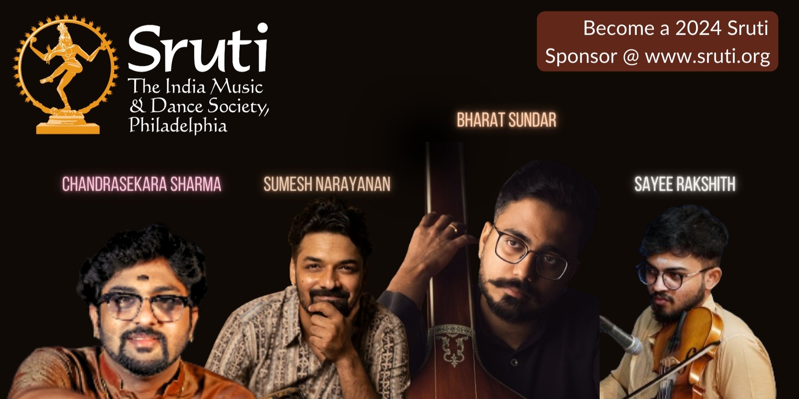 Banner image for Bharat Sundar Carnatic Vocal Concert