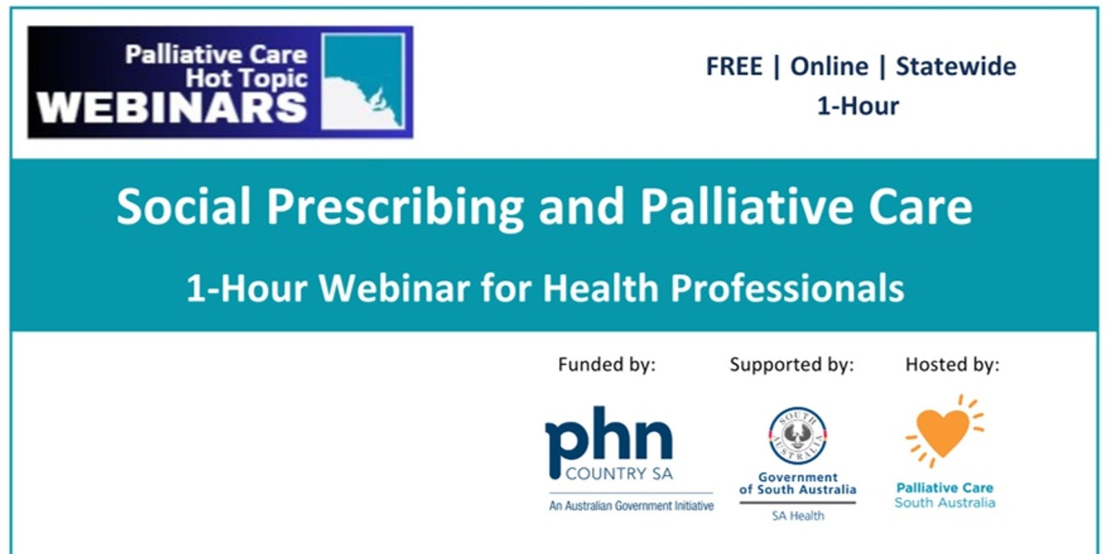 Banner image for Hot Topic Webinar: Social Prescribing and Palliative Care