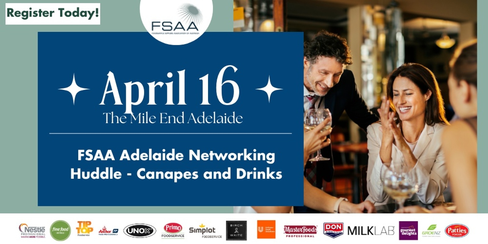 Banner image for Feeding Success: Adelaide FSAA Suppliers Networking Huddle