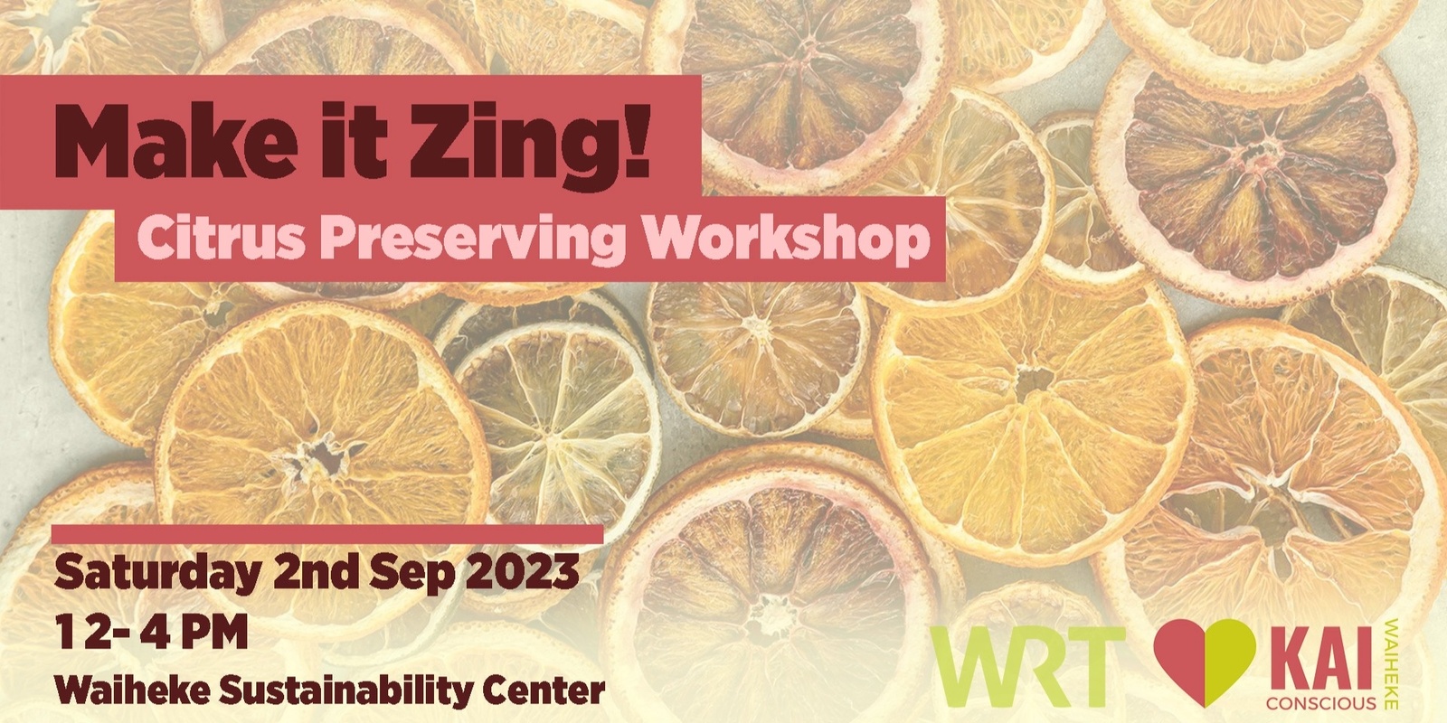 Banner image for Make it Zing: Citrus Preserving Workshop