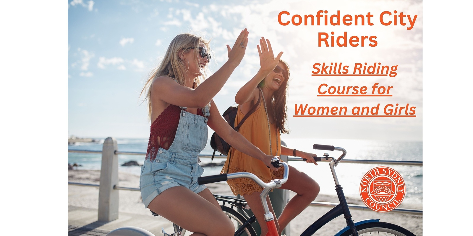 Banner image for Confident City Riders: Cycling Skills Course 