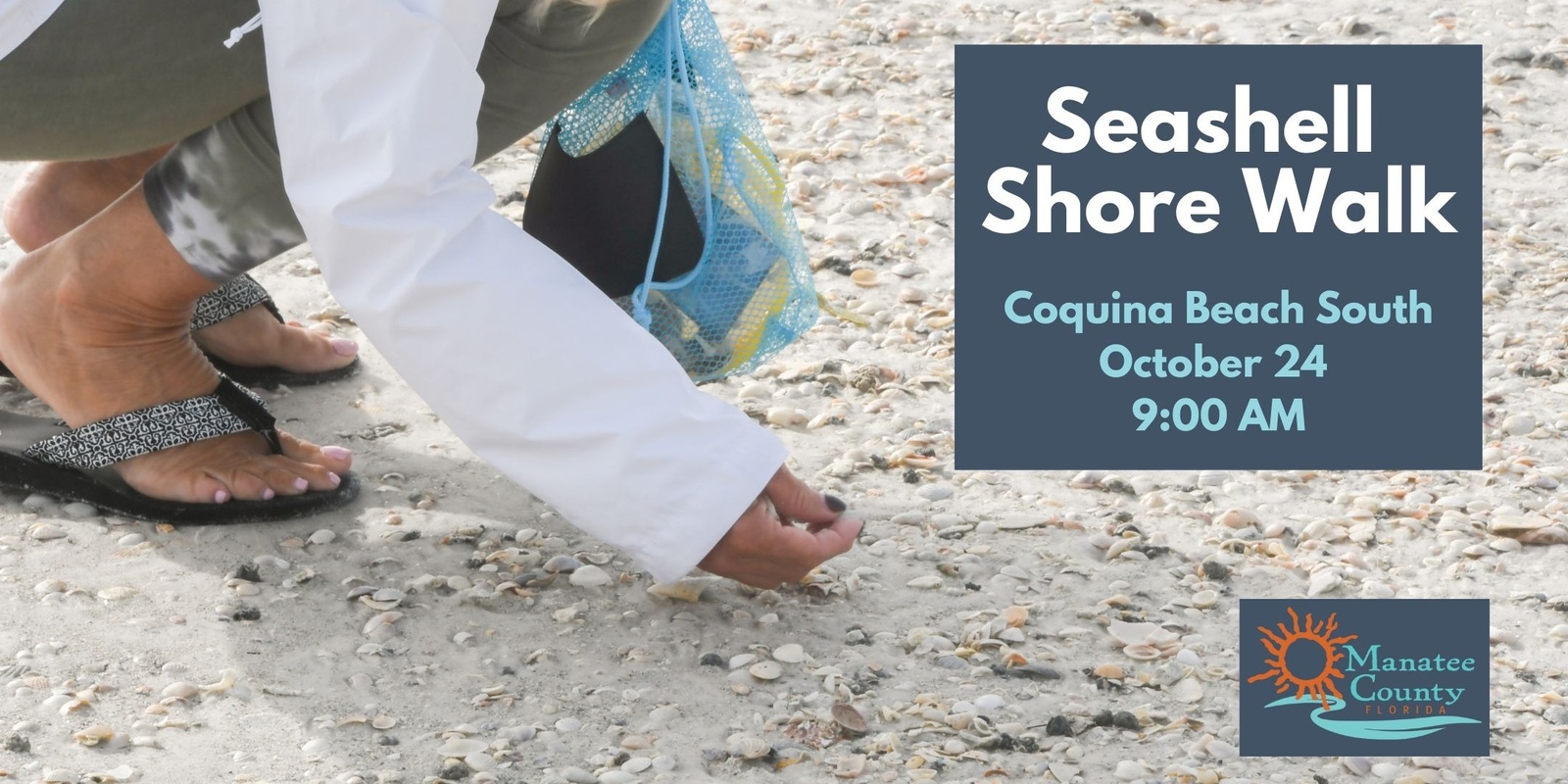 Banner image for CANCELLED - Seashell Shore Walk - October 2024